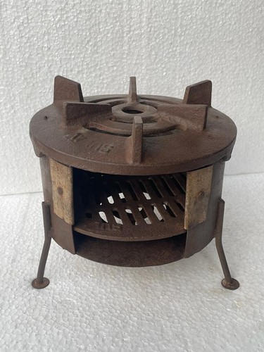 Rare ancienne poêle grill - grill, en
