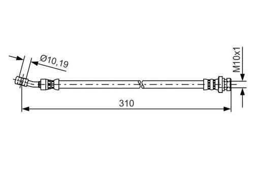 Flexible frein 987 481 - flexible,