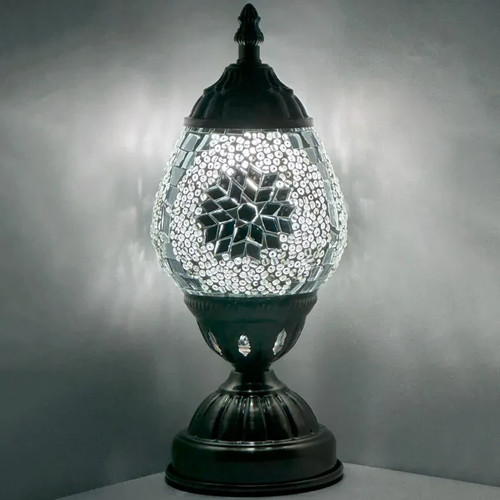 Lampe table verre - de, en