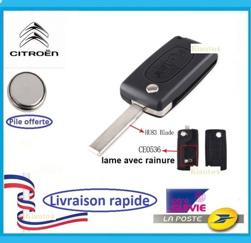 Coque clé plip boitier 2bt - coque,