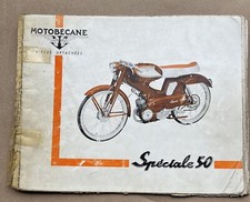 Motobecane Speciale 50 Spare Part Catalog Catalogue de Pieces Detachees French