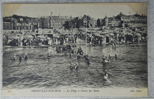 Cpa trouville sur mer - trouville-sur-mer, la