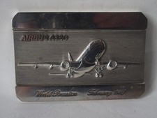 Plaque de collection métal