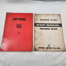 Genuine Honda Shop Service Repair Manual Book 1967 P50 P 50 + Bonus Edition