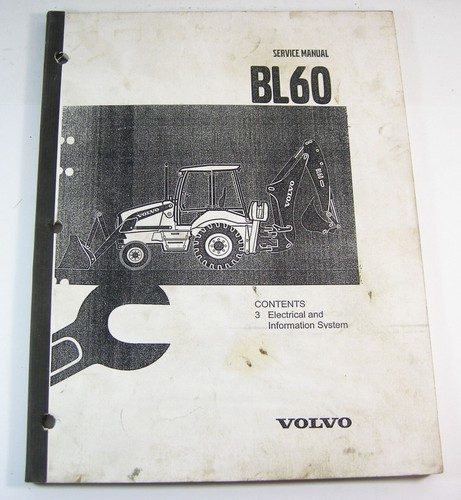 Volvo bl60 backhoe electrical - volvo,
