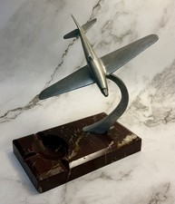 cendrier Avion Aluminium socle