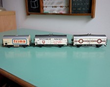 MÄRKLIN Ho Lot de 3 Wagons de