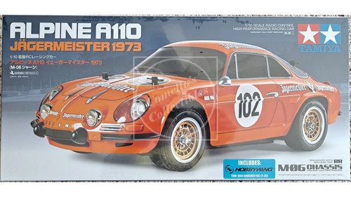 Tamiya alpine a110 73 - 1/10, ‘73