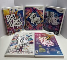 Just Dance  2016 2017 2018 2019 2020 NINTENDO WII Games Lot Bundle
