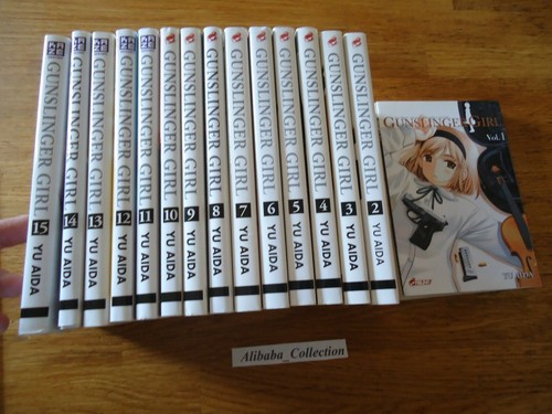 Lot manga gunslinger girl - girl, 1