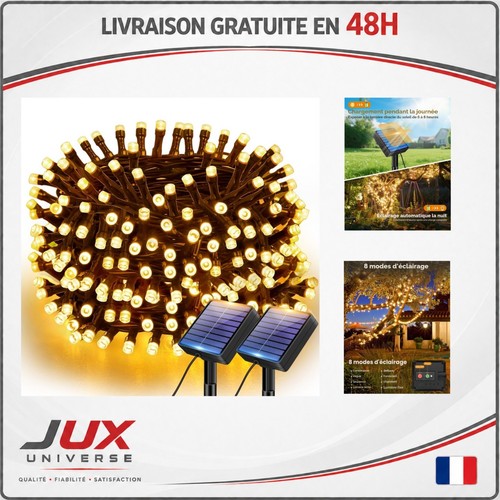 Guirlandes lumineuses solaires
