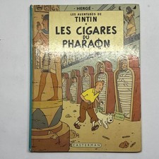 Hergé Les Adventures De Tintin Les Cigares du Pharaon. 1955 Casterman Color Ed