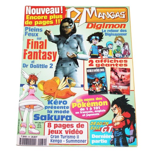 Magazine revue mangas - revue, /