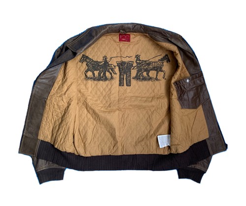 Veste cuir levis - cuir, strauss