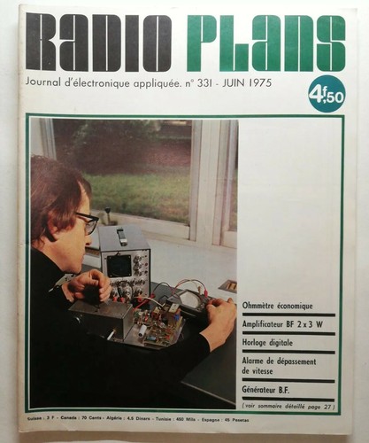 Revue radio plans n331 - plans,