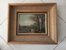 HUILE SUR PANNEAU ANCIENNE