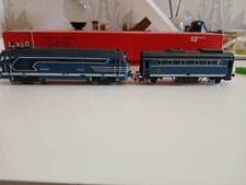 Collection jouef / loco diesel BB 67001 and its boiler van