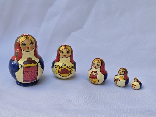 Matriochka russian wooden hand - matriochka,