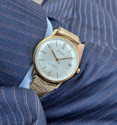 Vintage watch accurist british - vintage,