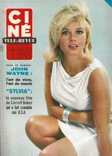 Ciné Télé Revue n° 10 - Sophie Daumier - Alain Delon (Mars 1965)