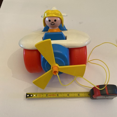Vintage fisher price airplane - vintage,