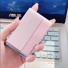 Sony Cyber Shot DSC-T70 8.1MP 3x Optical Zoom CCD Digital Camera - Pink