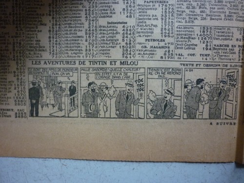 Tintin journal soir num - /,