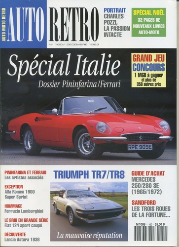 Auto retro 160 1993 - auto, 12/1993