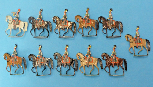 Plats étain zinnfiguren - d'étain,