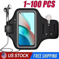 Waterproof Armband Case Sports Running Exercise Arm Band Phone Holder KeyBag LOT