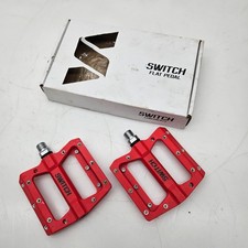 Pédales Switch Flat Rouges