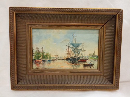 Tableau ancien huile sur - ancien,