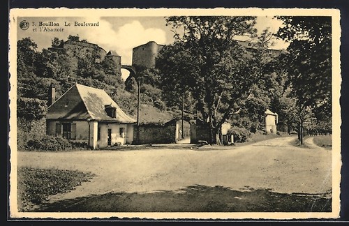Cpa bouillon boulevard et - cpa,