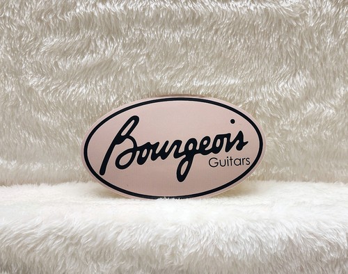 Bourgeois guitar sticker - bourgeois,
