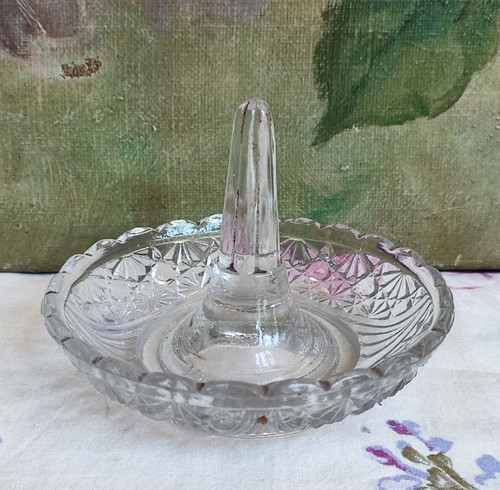 Ancien baguier verre - baguier, en