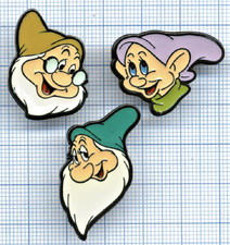Lot Pin's Disney Bertoni nains