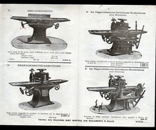 BOURGES (18) WOOD MACHINE TOOLS ""BERRY INDUSTRIAL COUNTER"" tract 1920