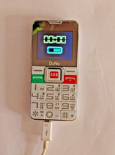 Senior 2G Cellular Phone Easy Sim LARGE SOS BUTTON Dual SIM Unlocked I526 WHITE