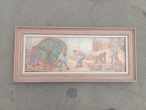 Huile sur toile artiste - huile,