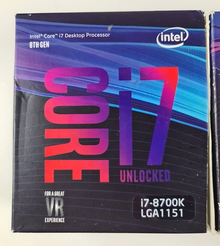 Processeur intel core 8700k - processeur,