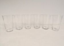 6 Orangeade Crystal Cocktail Glasses Baccarat France 20th Century