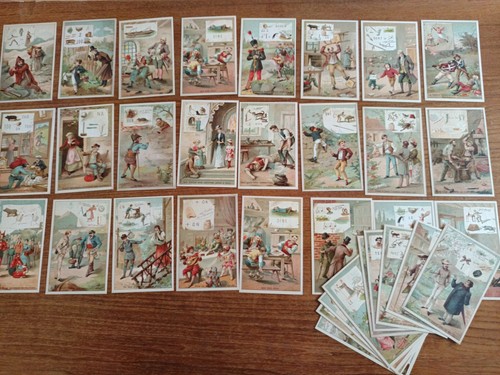 Lot chromos poudre cap - 33,