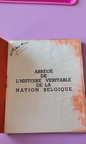 Abrégé histoire - abrégé, de