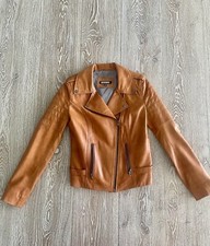 Ventiuno Biker leather jacket women M