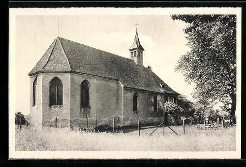 Cpa plobsheim chapelle - chapelle, marie