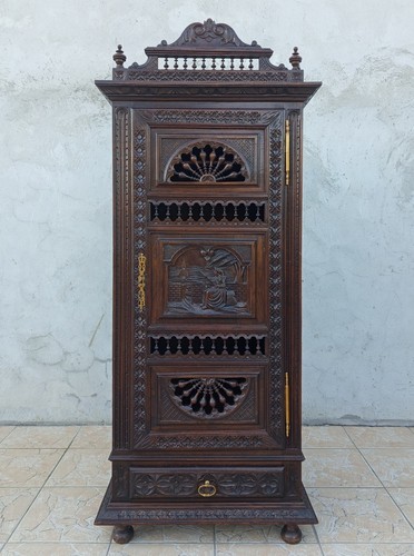 Bonnetière armoire style - bonnetière,