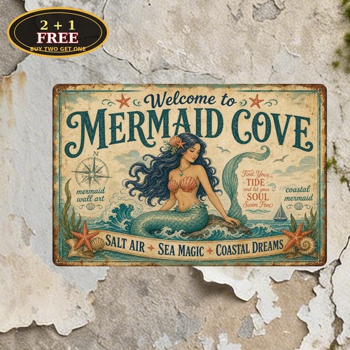 Mermaid cove weatherproof - mermaid,