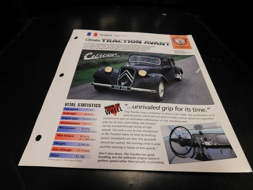 1934 1957 citroen - 1934-1957, traction