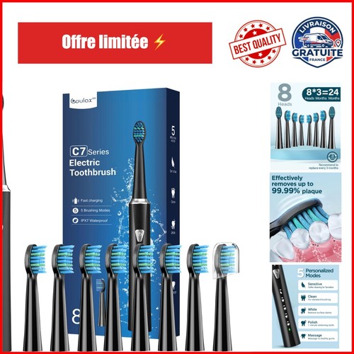 Brosse dents électrique - brosse, à