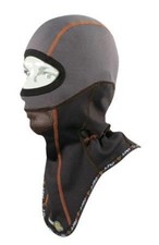 Winter Motorcycle Technical Balaclava Helmet Backgrounder Black